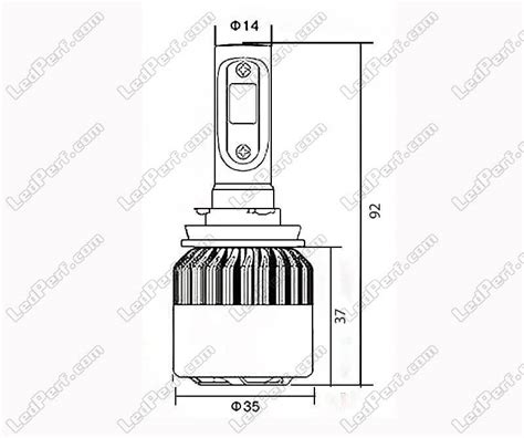 H15-LED-Lampen-Kit Hohe Leistung - Purweiß Beleuchtung - Kostenloser ...