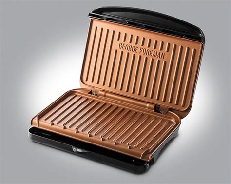 Russell Hobbs Гриль George Foreman 25811-56 Fit Grill Copper Medium ...