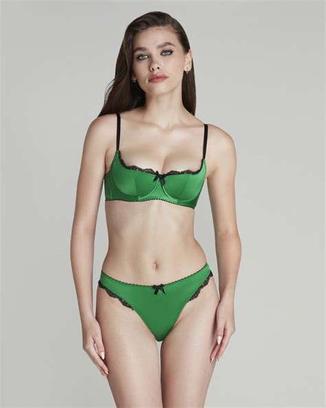 Зеленые классические трусы Sloane Agent Provocateur – купить за 8 330 р.