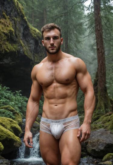 Sexy hot guys in nature 20 by AI-MALE-LABORATORY on DeviantArt