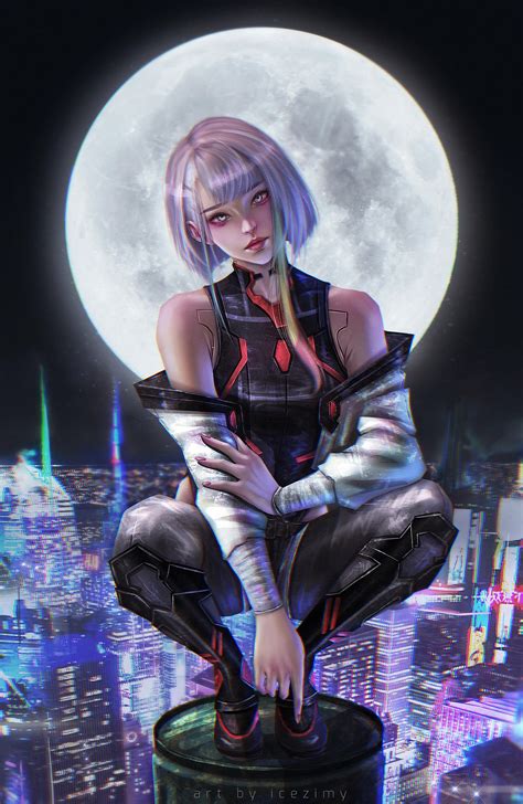 Lucy - Cyberpunk Edgerunners - Fanart by Icezimy on DeviantArt