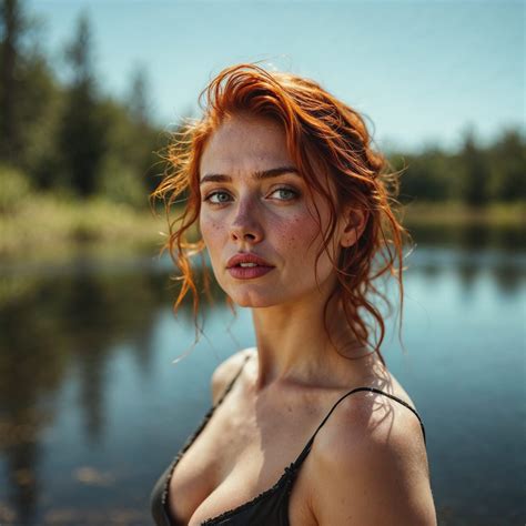 pics   redhead   remote lake  ai redheads
