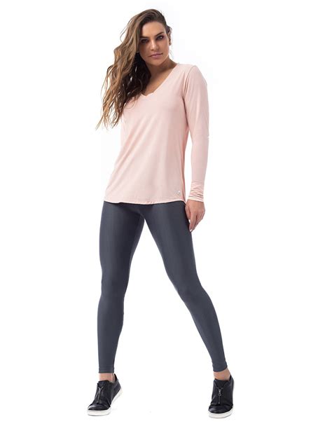 Vestem - Blusa Dry Fit Manga Longa Janice Nude - BML16.00048 - Vestem