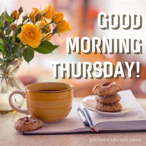 Good morning thursday image coffee - picturesdown.com