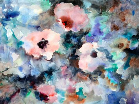 Mary Burke - Florida Flowers Abstract For Sale at 1stDibs | the mary