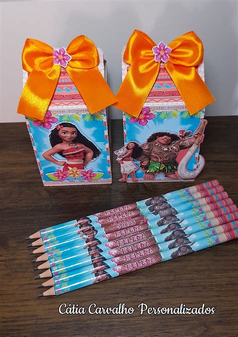 Catia Carvalho Personalizados - Tema Moana, para comemorar os 3 aninhos