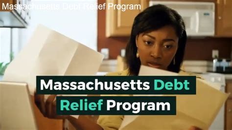 massachusetts debt relief program youtube