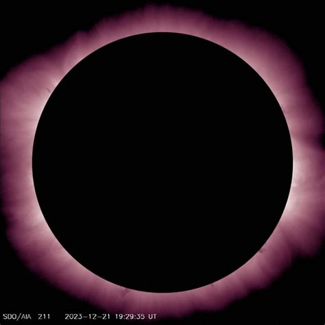 Solar corona from today Dec 21 2023 taken out window - Solar Observing ...