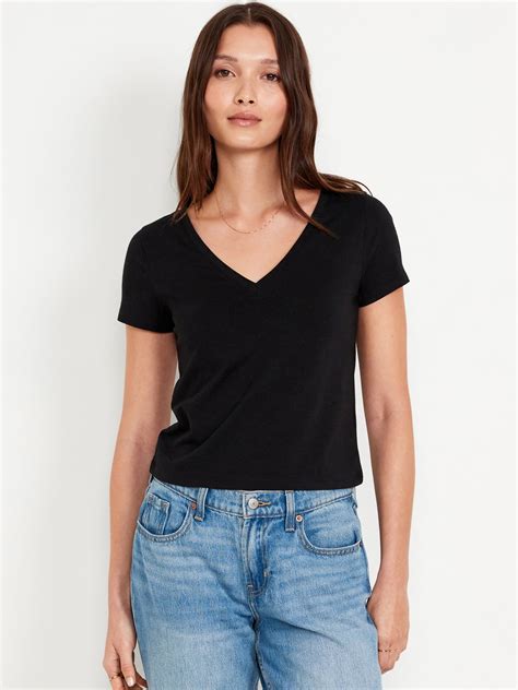 vneck tshirt women 1