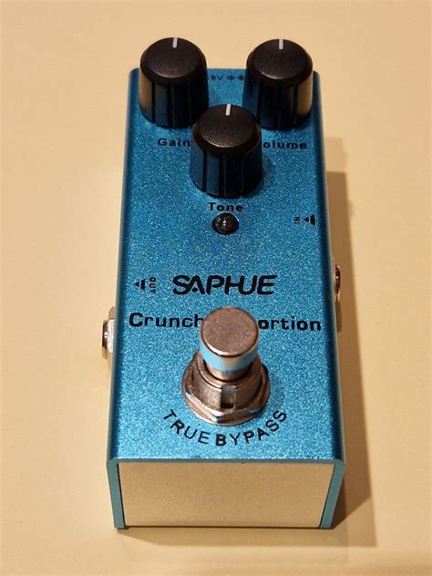 Saphue Crunch Distortion - Effects Pedals