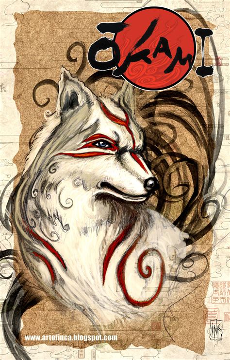 Okami art for contest by Tsabo6 on DeviantArt