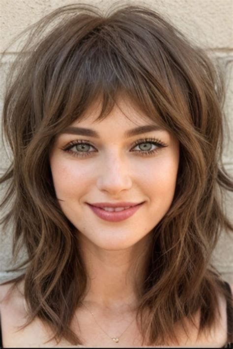 Chop It Like It's Hot: 20 Wolf Cut with Bangs Ideas to Refresh Your