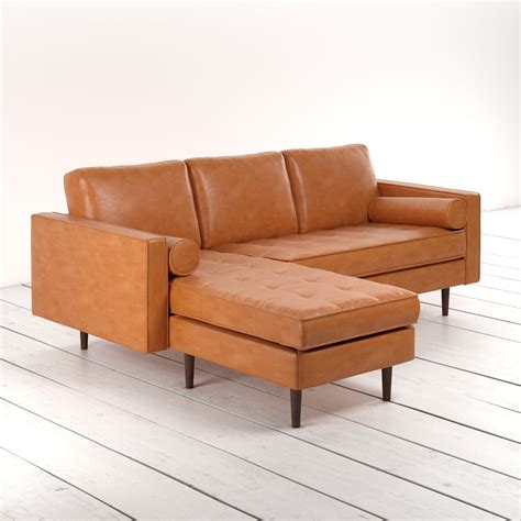 Mini Leather Sectional Sofa | Cabinets Matttroy