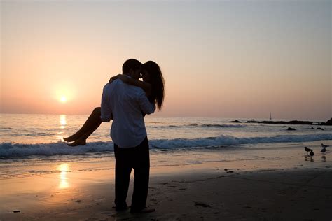Sunset at the Beach | Photo, Couple photos, Scenes