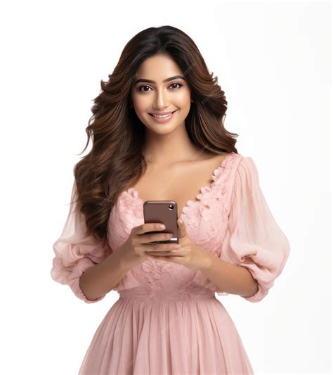Indian Social Media Influencer Captivating Followers with Elegant