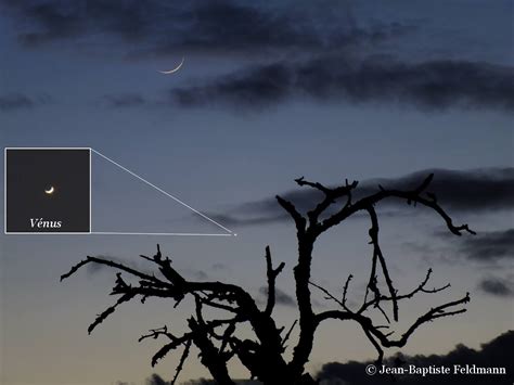 Young crescent moon and old crescent Venus on EarthSky | Today's Image ...