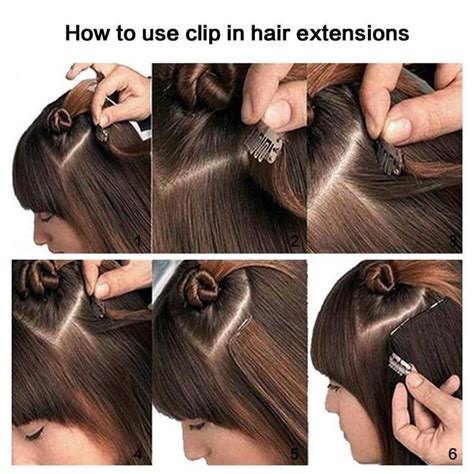 how to apply clip in hair extensions to thin hair