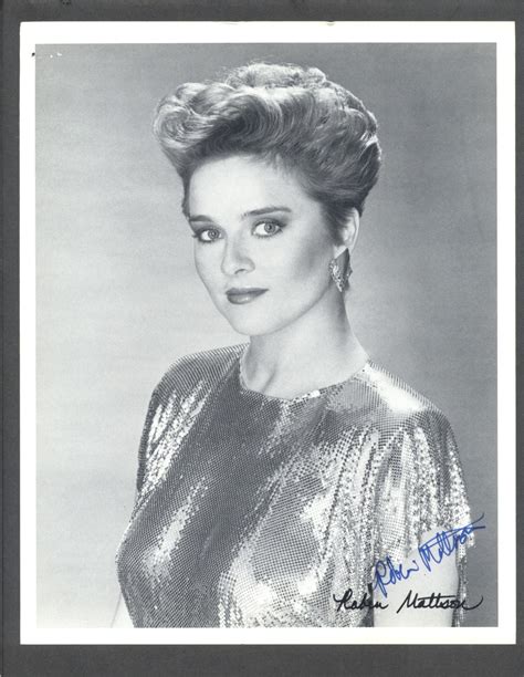Robin Mattson - Signed Autograph Headshot Photo - All My Children | eBay
