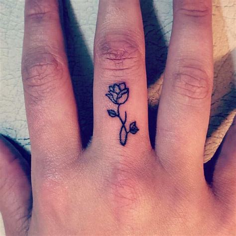 small tattoos  rose  mario harrell blog