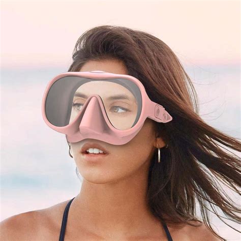 Diving Mask Snorkel Set With Breathing Mask And Goggles, Suitable For