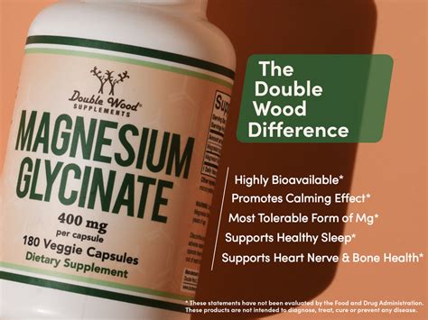 Magnesium Glycinate – Double Wood Supplements
