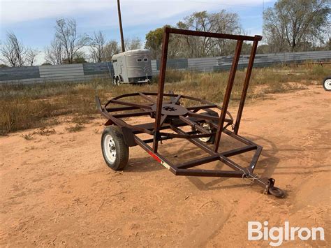 shop  utility spool trailer transportation bigiron