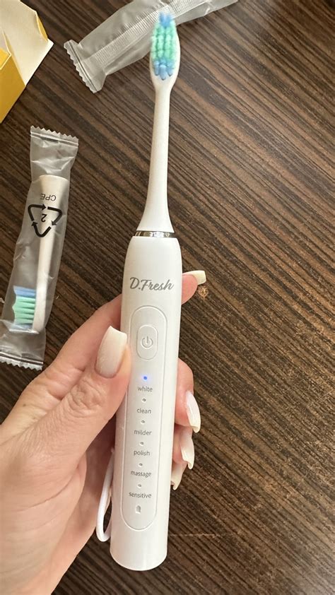 Электрическая зубная щетка Dfresh Зубная щетка электрическая - «Хорошая ...