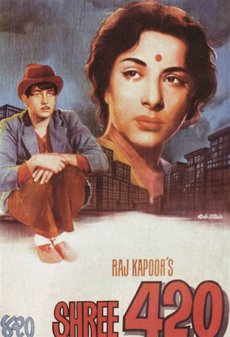 Shree 420 Bollywood Posters Old Movie Posters Film Posters Art | Hot ...