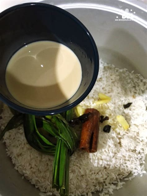 resepi  masak nasi minyak guna beras biasa mudah sedap