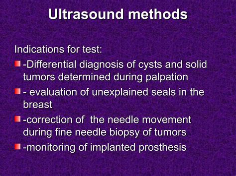 Radiological examination of breast & Genital organs | PPT