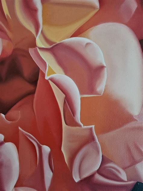 Steve Foster - Tuti Fruiti - contemporary hyperrealistic flower rose ...