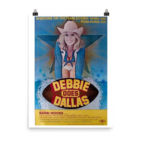 Debbie Does Dallas 1978 Original Movie Poster | Etsy