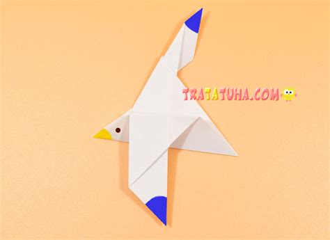 Origami Seagull: Step by Step Instructions