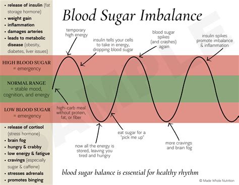 Blood Sugar Imbalance Handout — Functional Health Research + Resources