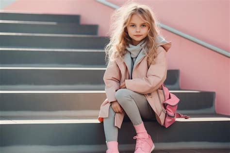Premium Photo | Stylish Back to School Elevating the Academic Aesthetic