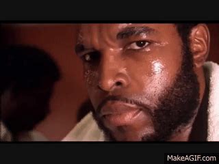 Rocky 3 - Mr. T - I pity the fool on Make a GIF