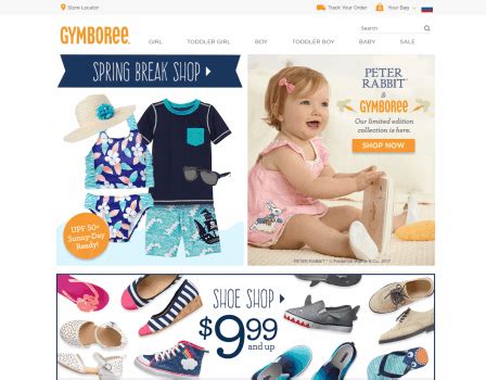 Gymboree.com (Джимбори): Одежда для младенцев