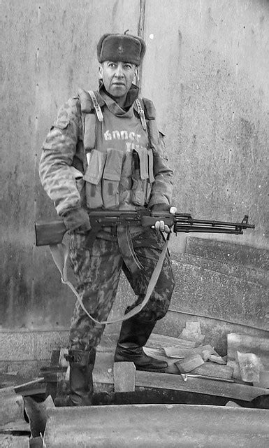 Commo of surrounded Russians, Battle of Grozny, First Chechen War ...