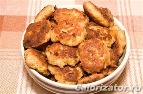 Оладьи из куриной грудки - калорийность, состав, описание - Calorizator.ru