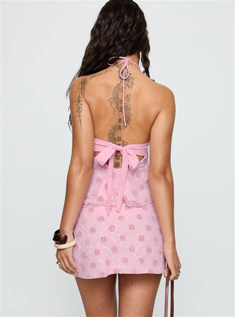 Remembering Mini Skirt Pink | Princess Polly