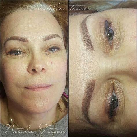 Брови и глаза зажившие. Перманентный макияж. Татуаж. | Perfect brows ...