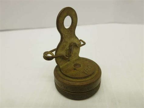 (3) Older/Antique Marbles Co. Brass Compasses, Michigan, USA, 1 1/8 ...