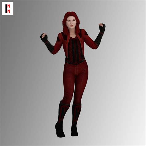 Marvel's Midnight Suns Scarlet Witch for Genesis 8 Female - Daz Content
