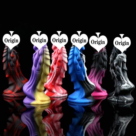 Fantasy Dildo for Beginners Multicolor Knot Silicone Sex Toy - Etsy UK
