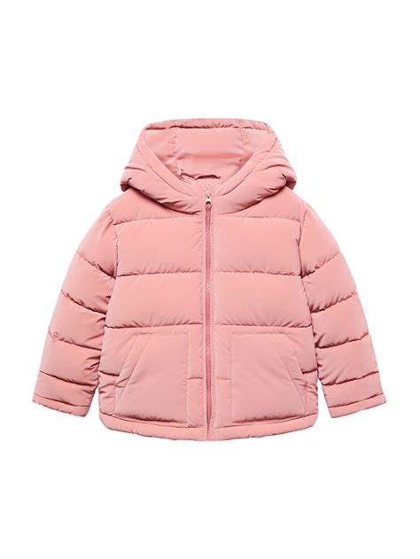 Межсезонная куртка MANGO KIDS Chiara, розовый – купить из-за границы ...