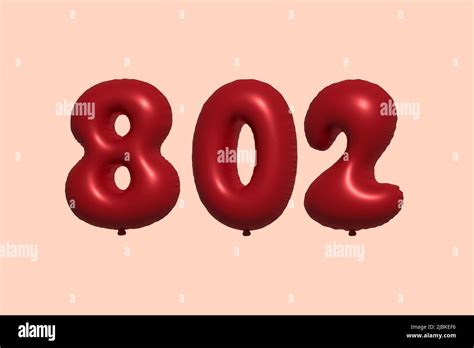 3d number 802 hi-res stock photography and images - Alamy