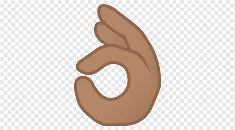 Emojipedia Значение ОК Язык жестов, эмодзи, коричневый, рука, большой ...