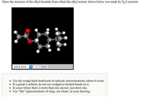 Solved Draw the structure of the alkyl bromide from which | Chegg.com