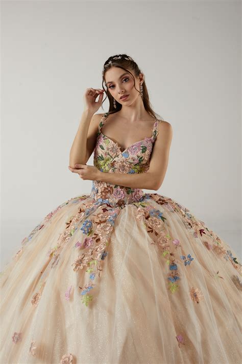 vestido color champagne 1