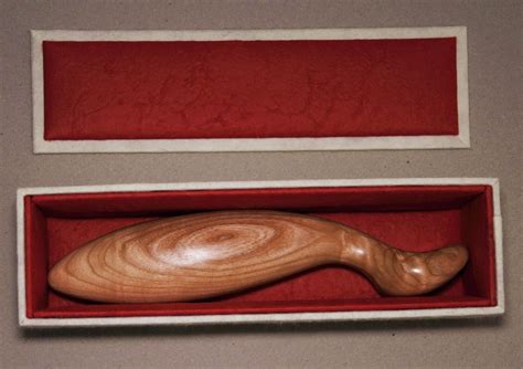 heinz haese: organic wooden dildo series